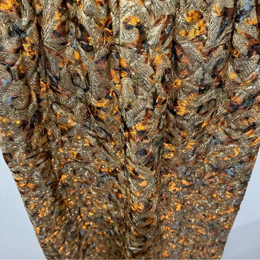 Howard Wolf Vintage Metallic Tapestry Dress - Picture 11 of 13